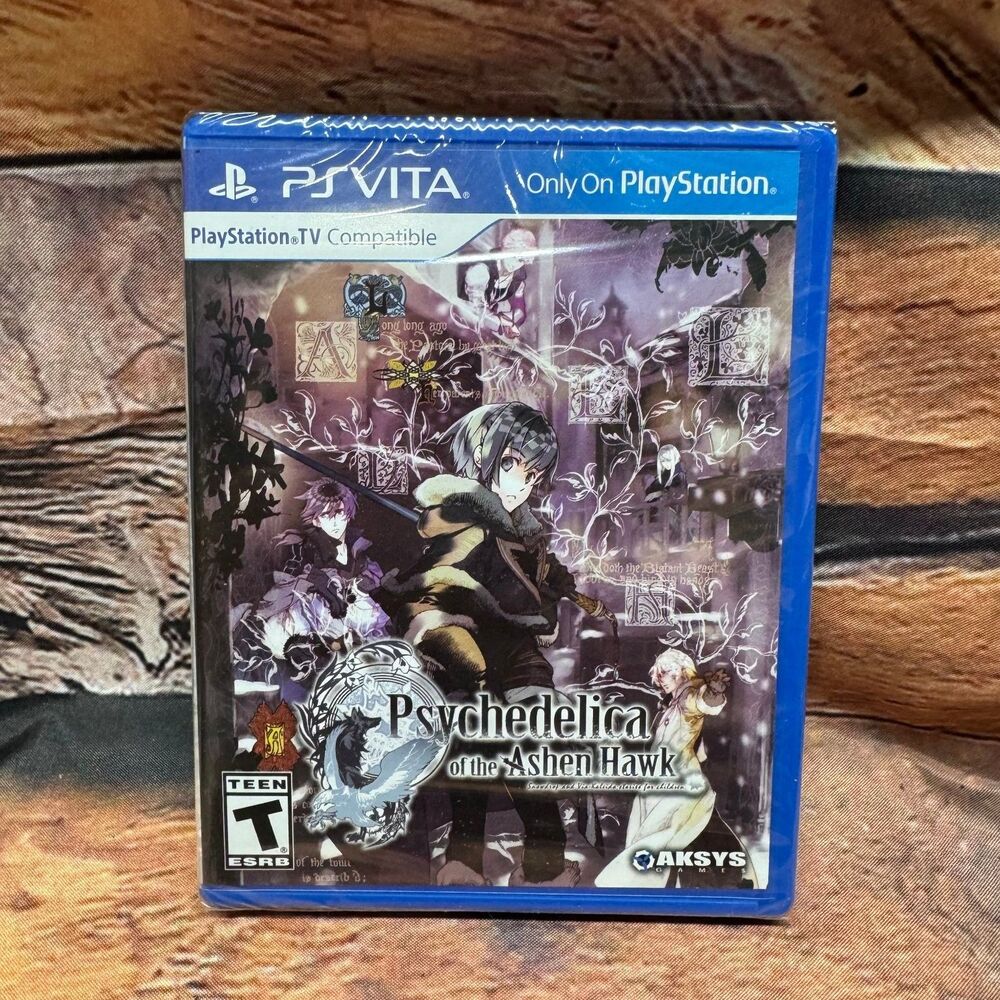 Psychedelica of the Ashen Hawk PS Vita Game Sealed New Otome Visual Novel Vita